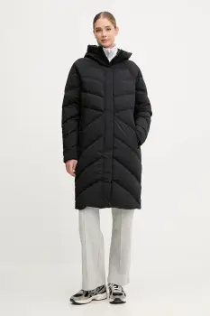 Jack Wolfskin geaca de puf Marienplatz culoarea maro, de iarna, 1206971 imagine