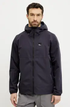 Jack Wolfskin geaca Terraview 2L culoarea albastru marin, de tranzitie, A63829 imagine