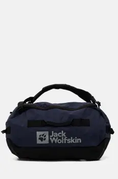 Jack Wolfskin geanta sport All-In Duffle 35 culoarea albastru marin, A62110 imagine