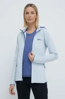 Jack Wolfskin hanorac Baiselberg cu gluga, neted imagine