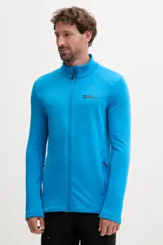 Jack Wolfskin hanorac Kolbenberg culoarea gri, uni, A63964 imagine