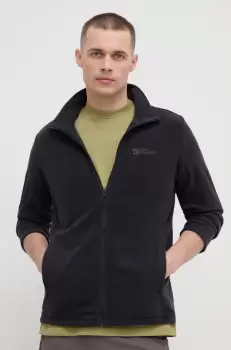 Jack Wolfskin hanorac Taunus culoarea rosu, neted imagine