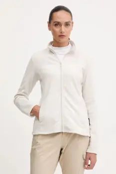 Jack Wolfskin hanorac Taunus culoarea turcoaz, uni, 1711391 imagine