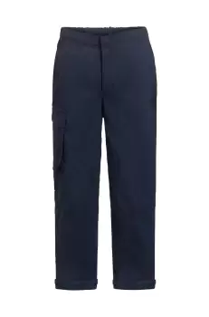 Jack Wolfskin pantaloni copii DESERT culoarea albastru marin imagine