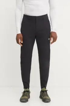 Jack Wolfskin pantaloni de exterior Hikeout culoarea negru, A63924 imagine