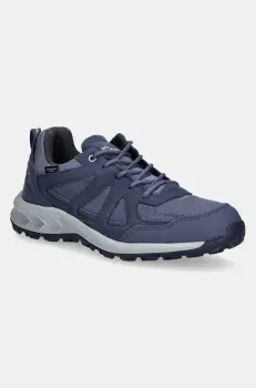 Jack Wolfskin pantofi Woodland 2 Texapore Low femei, culoarea verde, 4051341 imagine