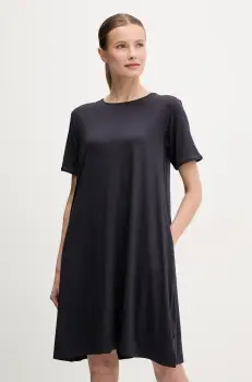 Jack Wolfskin rochie sport Travel culoarea portocaliu, mini, oversize imagine