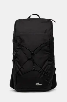 Jack Wolfskin rucsac Serene femei, culoarea negru, mare, neted, A64021 imagine