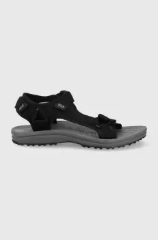 Jack Wolfskin sandale Wave Breaker barbati, culoarea negru imagine