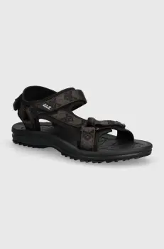 Jack Wolfskin sandale Wave Breaker femei, culoarea negru imagine