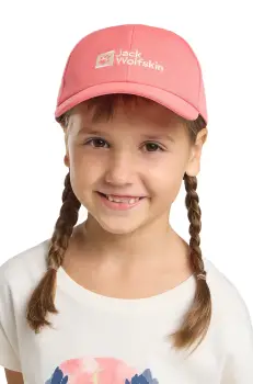 Jack Wolfskin sapca de baseball pentru copii BASEBALL CAP K culoarea roz, neted, 1901013 imagine