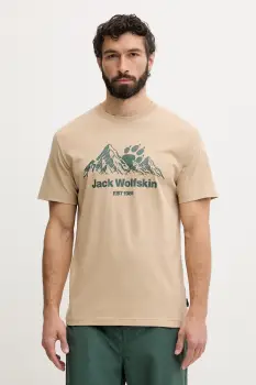 Jack Wolfskin tricou pentru barbati, din bumbac Carefree imagine