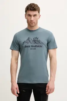 Jack Wolfskin tricou pentru barbati, din bumbac Carefree imagine