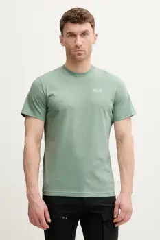 Jack Wolfskin tricou pentru barbati, din bumbac Essential imagine