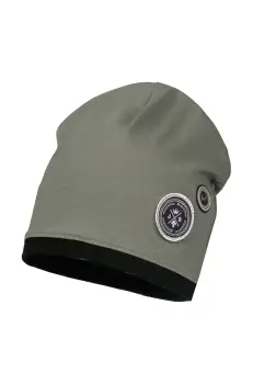 Jamiks caciula copii CASPIAN culoarea verde, din tesatura neteda, JWH198 imagine