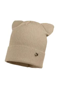 Jamiks caciula copii ELOISE culoarea bej, JWH034 imagine