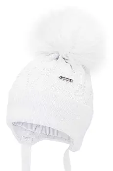 Jamiks caciula copii GILLES II culoarea alb, JZH300 imagine