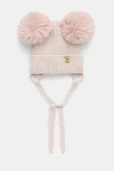 Jamiks caciula copii JEAN IIA culoarea roz, JZI206 imagine