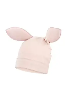 Jamiks caciula copii LEANDRA culoarea roz, din tesatura neteda, JWH018 imagine