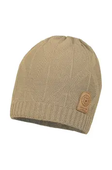 Jamiks caciula copii LUZ culoarea maro, din tesatura neteda, JWH109 imagine