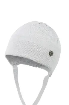 Jamiks caciula copii MARIANO culoarea gri, din tesatura neteda, JWH118 imagine