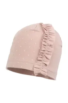 Jamiks caciula copii PEARL culoarea roz, din tesatura neteda, JWH041 imagine