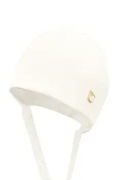 Jamiks caciula copii SEANNA culoarea bej, din tesatura neteda, JWH065 imagine