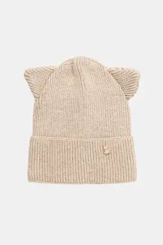 Jamiks caciula copii URSULINE culoarea bej, JZI104 imagine