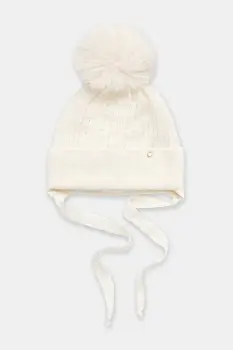 Jamiks caciula de bebelus din lana KORINA II culoarea bej, JZI101 imagine