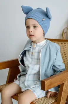 Jamiks caciula de bumbac pentru copii NORI bumbac, din tesatura neteda, JWH106 imagine