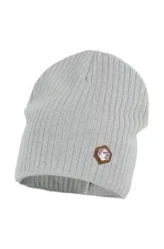 Jamiks caciula de bumbac pentru copii SALVO culoarea gri, bumbac, din tesatura neteda, JWH049 imagine