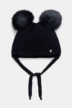 Jamiks caciula de lana pentru copii BERIT IIA culoarea bleumarin, JZI024 imagine