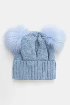 Jamiks caciula de lana pentru copii BRIELLE IIA culoare albastra JZI326 imagine