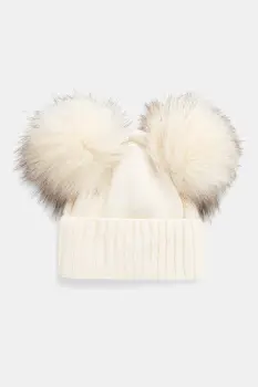 Jamiks caciula de lana pentru copii BRIELLE IIA culoare bej JZI326 imagine