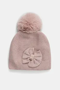 Jamiks caciula de lana pentru copii HUNTLEY II culoarea roz, JZI144 imagine