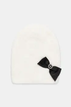 Jamiks caciula de lana pentru copii JUSTINE culoarea alb, JZI213 imagine