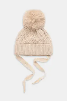 Jamiks caciula de lana pentru copii LAURINA II culoarea bej, JZI099 imagine