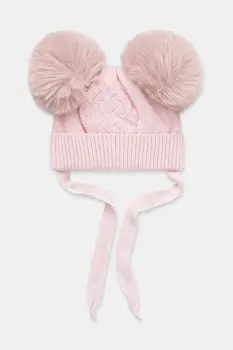 Jamiks caciula de lana pentru copii MISURI IIA culoarea roz, JZI086 imagine