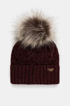 Jamiks caciula de lana pentru copii PAGASO II culoarea bordo, JZI057 imagine
