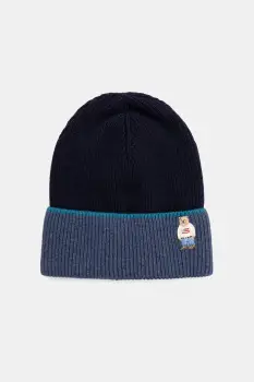 Jamiks caciula de lana pentru copii POPS culoarea bleumarin, JZI045 imagine