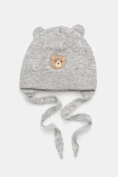 Jamiks caciula de lana pentru copii RIPON culoarea gri, JZI136 imagine