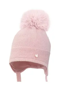Jamiks caciula din lana pentru copii BALACAR II culoarea roz, JZH440 imagine