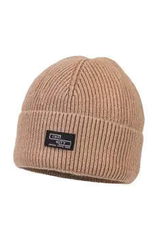 Jamiks caciula din lana pentru copii BERGER culoarea maro, JZH348 imagine