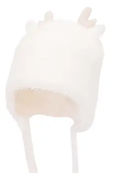 Jamiks caciula din lana pentru copii FIEN culoarea bej, JZH028 imagine