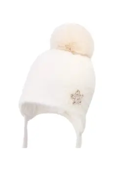 Jamiks caciula OMAROSA II culoarea bej, JZI202 imagine