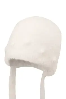 Jamiks caciula pentru copii cu lana KARLIE culoarea bej, JZI195 imagine