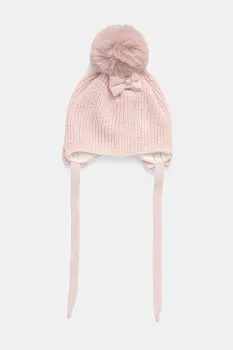 Jamiks caciula pentru copii cu lana MADDIE II culoare bej JZI047 imagine