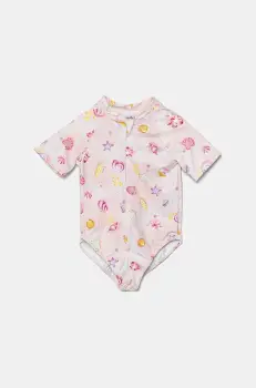 Jamiks costum de baie dintr-o bucata pentru bebelusi SUMMY culoarea bej, JLH090 imagine