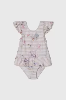 Jamiks costum de baie dintr-o bucata pentru copii culoarea bej imagine