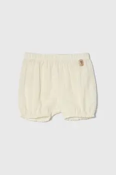 Jamiks pantaloni scurti din bumbac pentru copii culoarea bej imagine